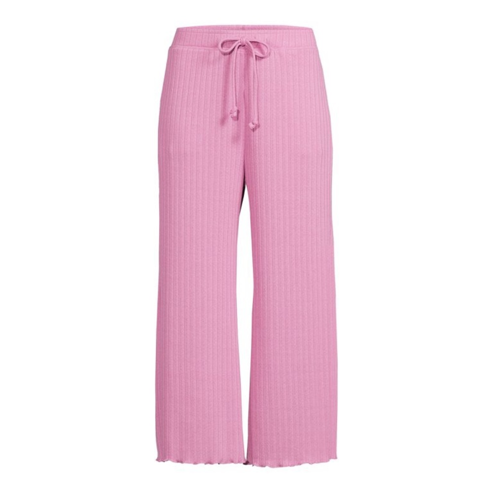 Secret Treasures Women's Wide Leg Pants rose lilac nwt large ( 12-14 )